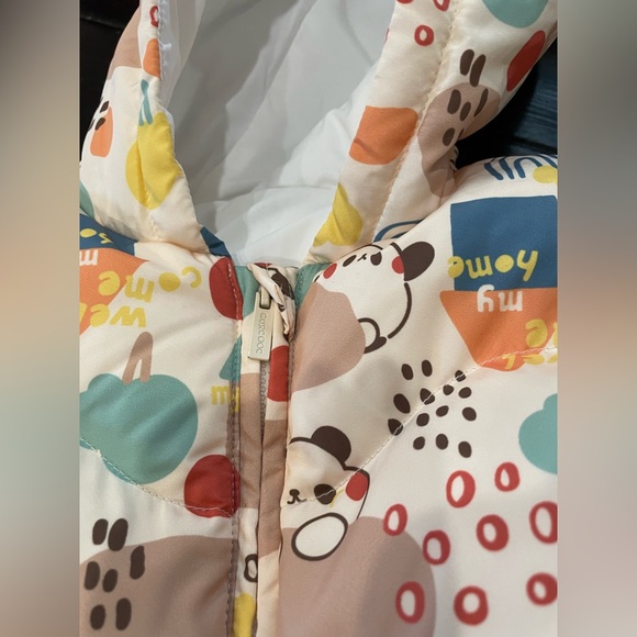 Baby winter down onesie for 12month - Picture 2 of 11